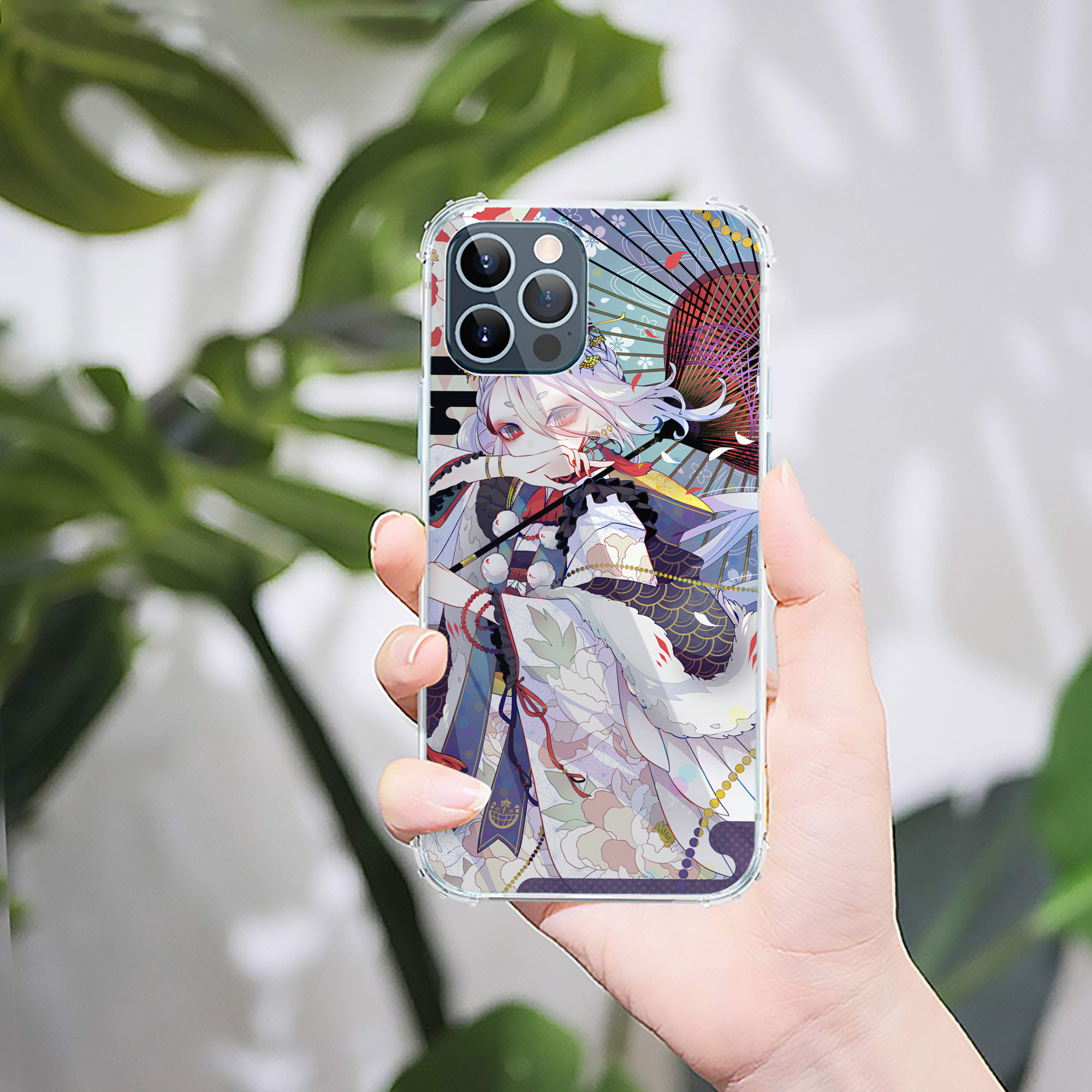 （画像用） 刀剣乱舞 Touken Ranbu 【iPhone 12シリーズ対応】透明スマホケース（クリアソフトケース）